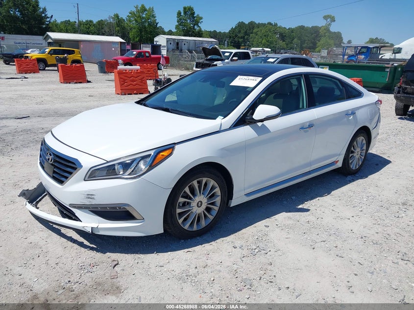 Vin: 5npe34af4fh103182, lot: 45766812, hyundai sonata limited 20152