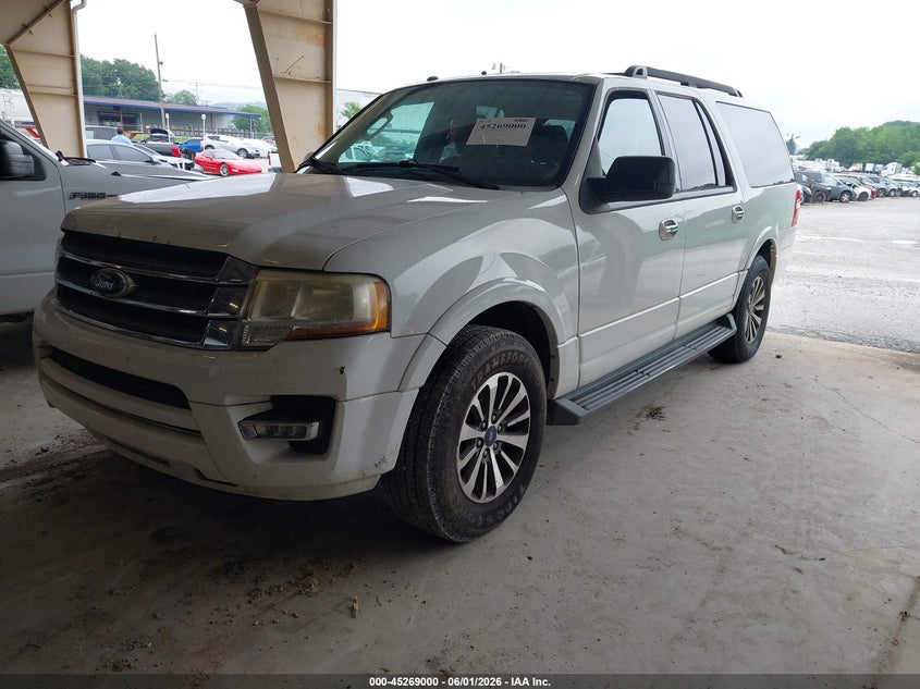Vin: 1fmjk1ht3fef11809, lot: 45766824, ford expedition el xlt 20152