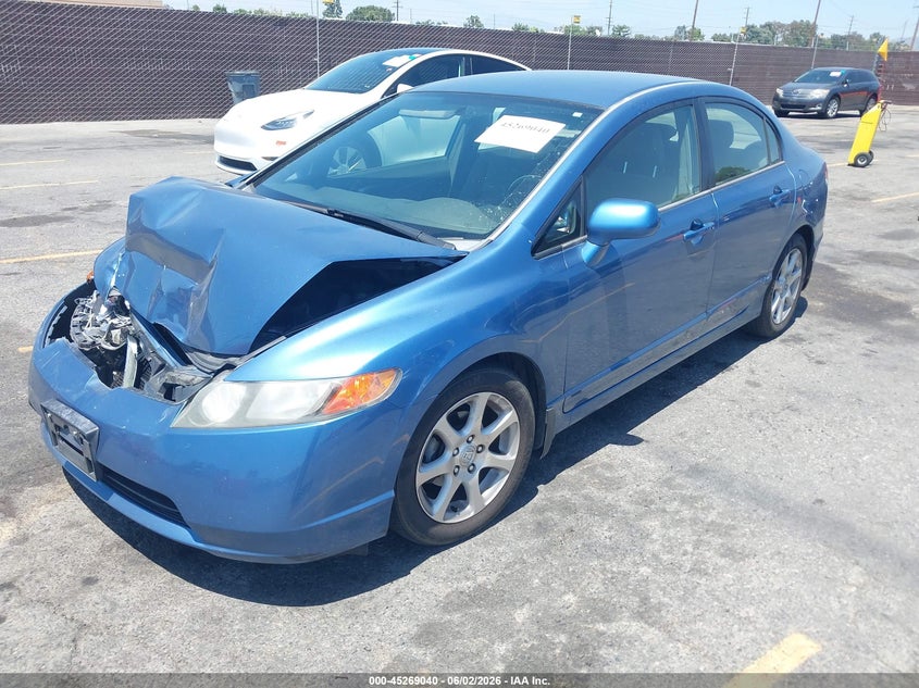 2006 Honda Civic Lx JHMFA16546S013054 photo 1