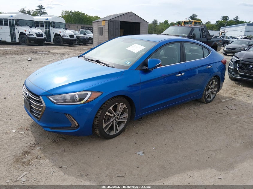 2017 Hyundai Elantra Limited 5NPD84LF2HH099646 photo 1