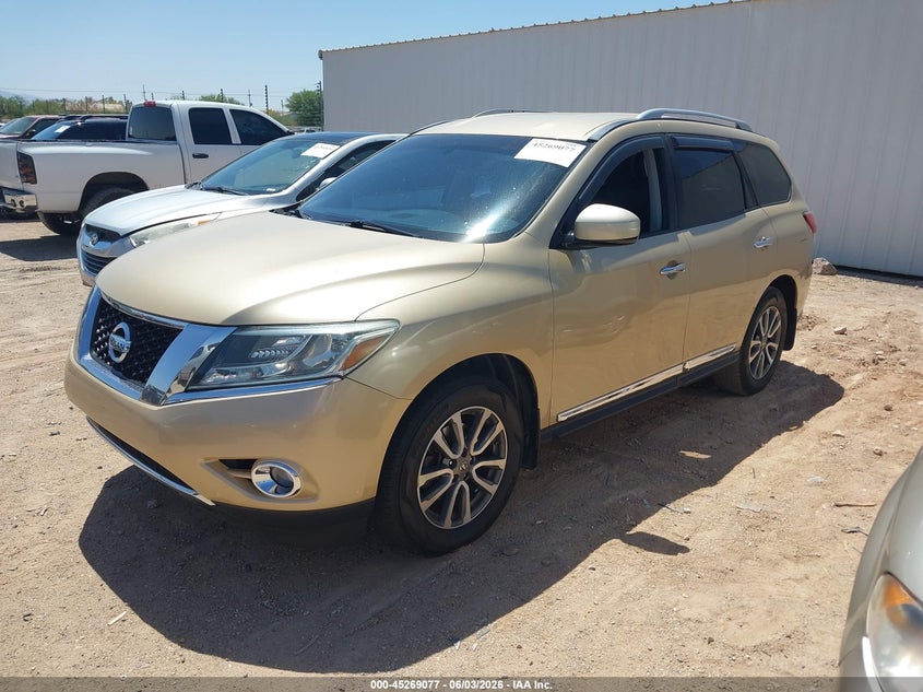 Vin: 5n1ar2mn4dc670940, lot: 45766901, nissan pathfinder sl 20132