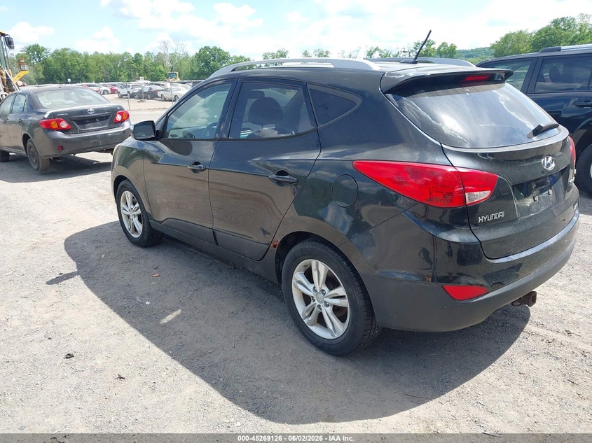 Vin: km8jucac4cu470611, lot: 45766950, hyundai tucson gls 20123