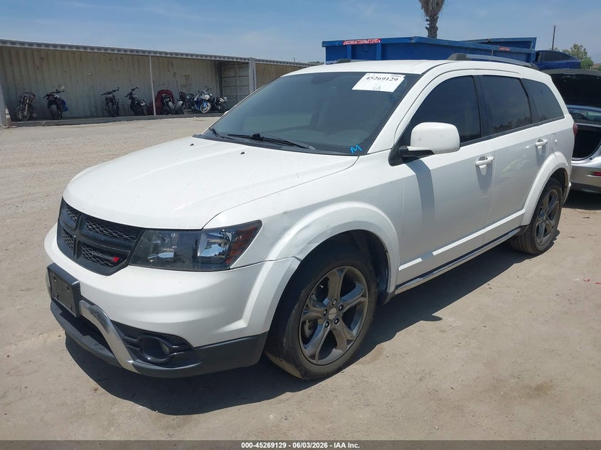 Vin: 3c4pdcgb9ft584454, lot: 45766953, dodge journey crossroad 20152