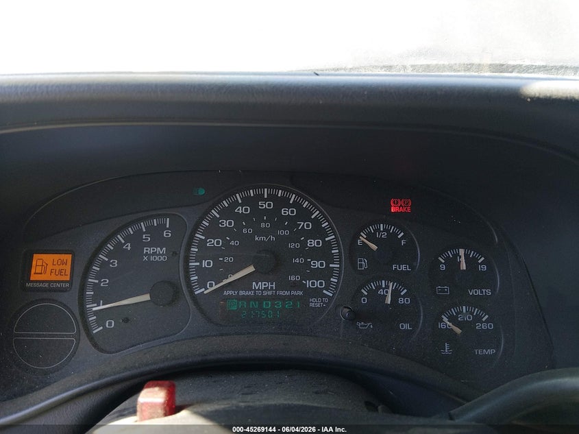 2002 Chevrolet Avalanche 1500 VIN: 3GNEK13T82G127631 Lot: 45269144