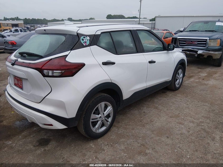 Vin: 3n1cp5bv0rl532107, lot: 45767034, nissan kicks s xtronic cvt 20244