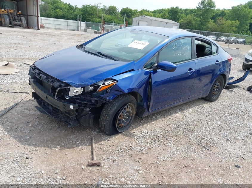 Vin: 3kpfk4a7xhe159019, lot: 45767086, kia forte lx 20172