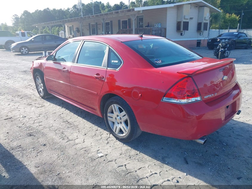 Vin: 2g1wb5e37c1175030, lot: 45767103, chevrolet impala lt 20123