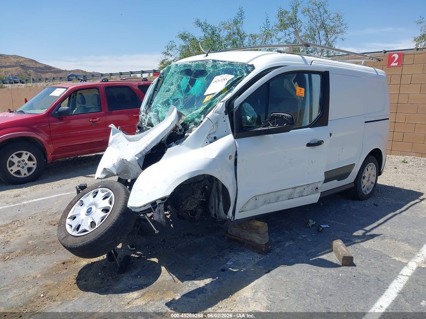 Vin: nm0ls7f72g1292076, lot: 45767112, ford transit connect xlt 20162
