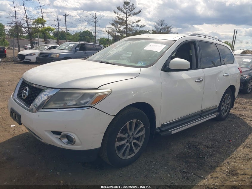 2014 Nissan Pathfinder Sl VIN: 5N1AR2MM8EC658735 Lot: 45269301