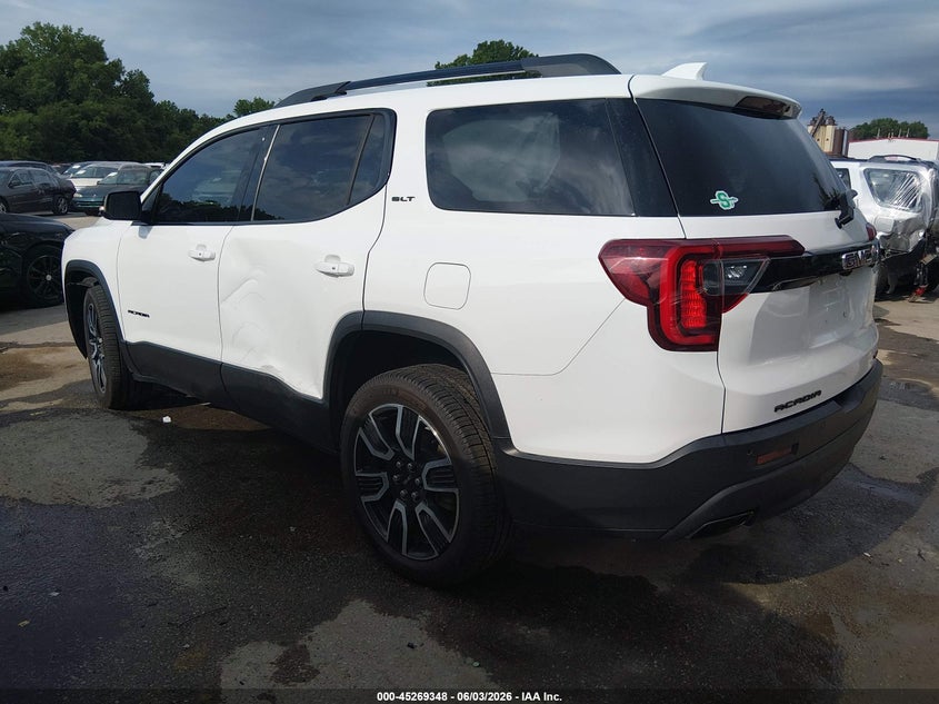 Vin: 1gkknuls6mz215712, lot: 45767172, gmc acadia awd slt 20213
