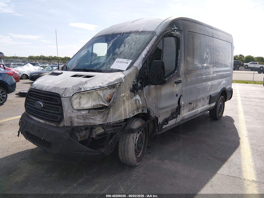 2015 Ford Transit-250 1FTYR2CGXFKA06074 photo 1