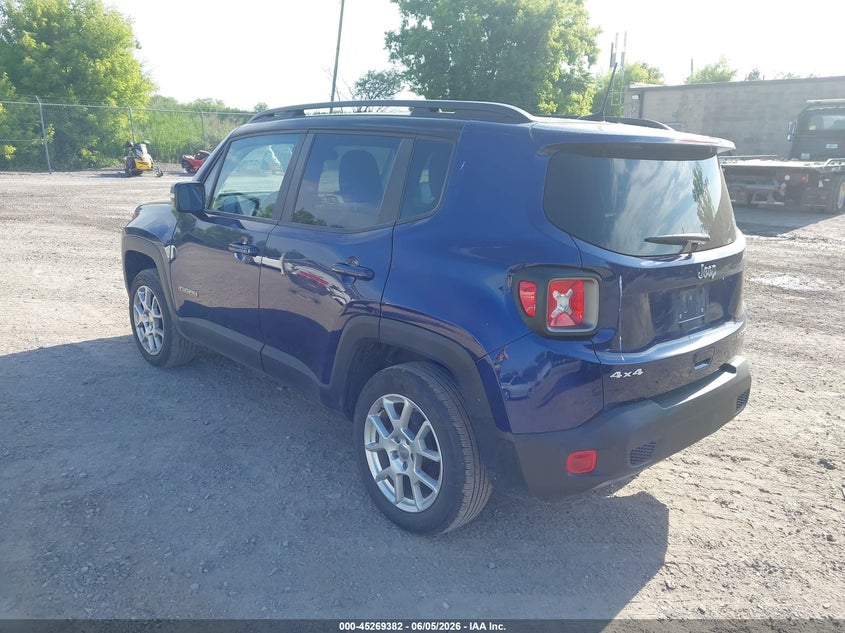 Vin: zacnjdd12mpm42367, lot: 45767206, jeep renegade limited 4x4 20213