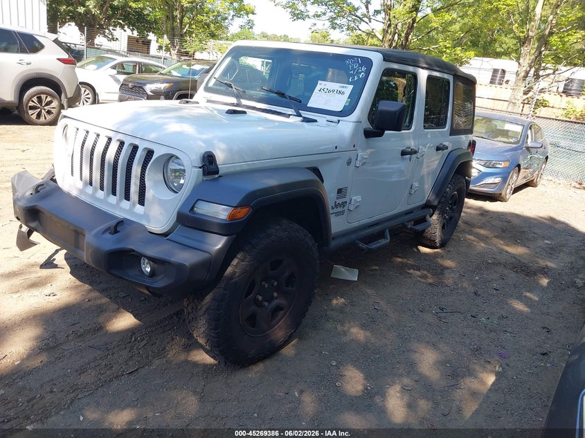 2018 Jeep Wrangler Unlimited Sport 4x4 1C4HJXDG2JW158404 photo 1