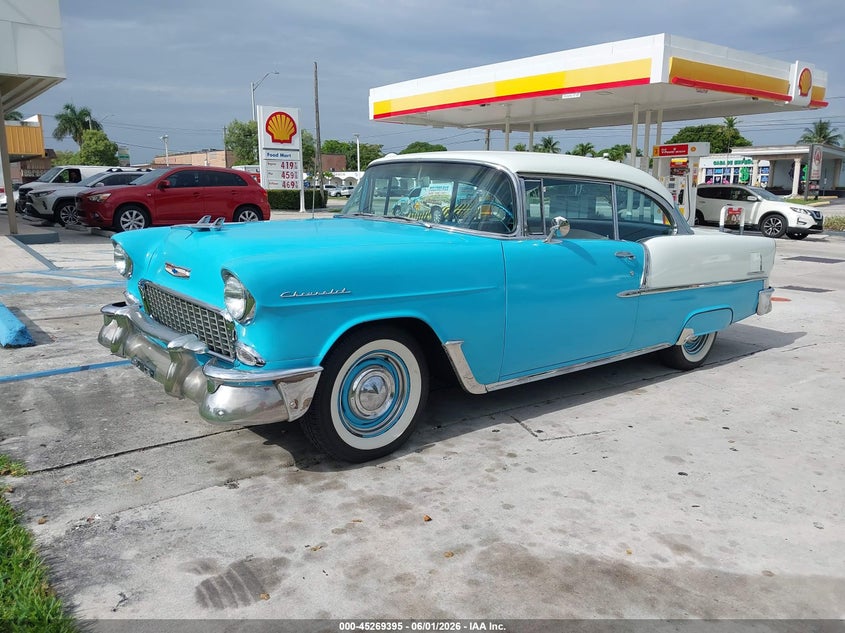 vb55k086987 1955 Chevrolet 2 Door Coupe photo 1