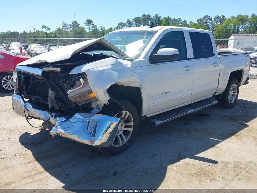 Vin: 3gcukrec8gg188971, lot: 45767229, chevrolet silverado 1500 1lt 20162
