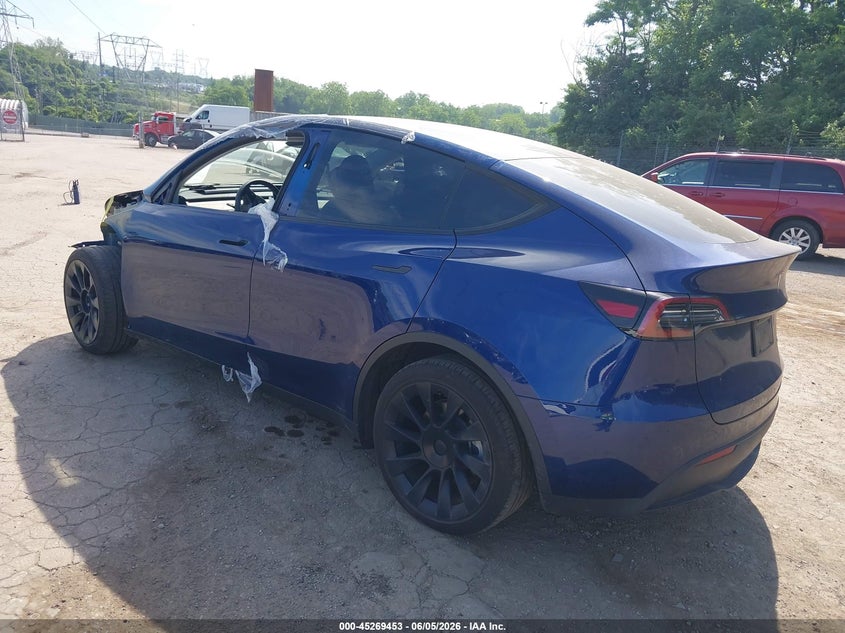 Vin: 7saygdee6ra227833, lot: 45767277, tesla model y long range dual motor all-wheel drive 20243