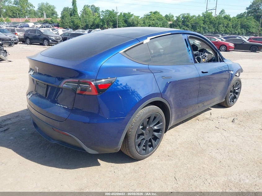 Vin: 7saygdee6ra227833, lot: 45767277, tesla model y long range dual motor all-wheel drive 20244