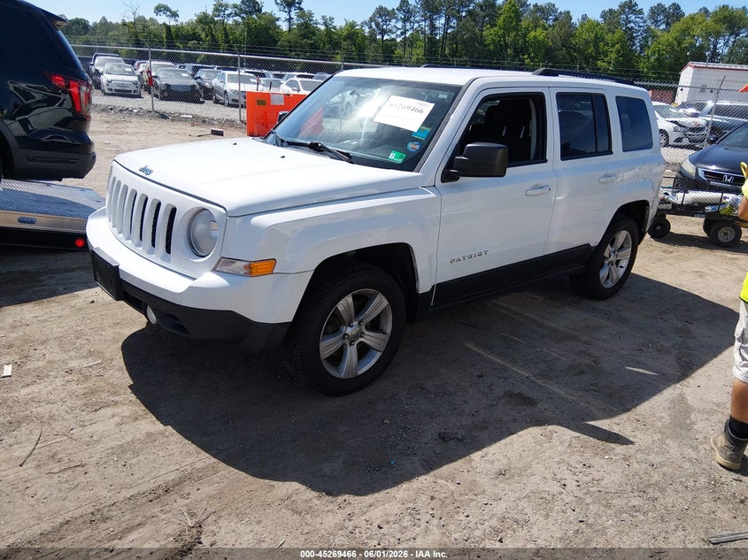Vin: 1c4njrfb3dd114637, lot: 45767290, jeep patriot latitude 20132