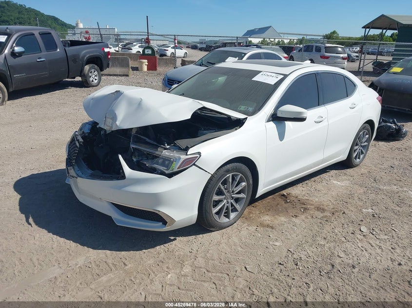 Vin: 19uub1f57ja002538, lot: 45767302, acura tlx tech pkg 20182