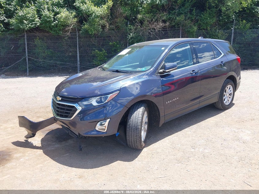 2019 Chevrolet Equinox Lt 3GNAXUEV0KL299496 photo 1