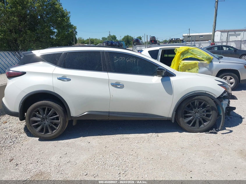 2023 Nissan Murano Sv Intelligent Awd VIN: 5N1AZ2BS2PC119130 Lot: 45269507