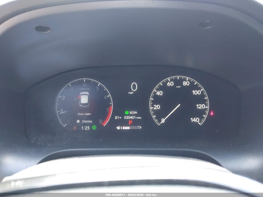 VIN 3CZRZ2H54SM737155 2025 HONDA HR-V AWD SPORT
