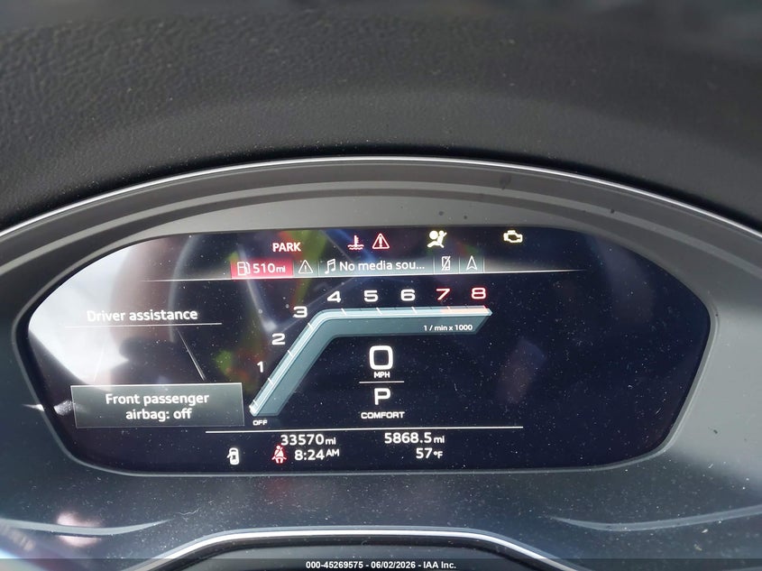 2023 Audi A5 Sportback Premium Plus 45 Tfsi S Line Quattro S Tronic VIN: WAUFACF58PA006271 Lot: 45269575