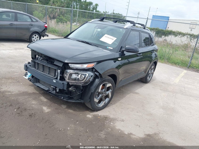 2022 Hyundai Venue Sel KMHRC8A32NU184875 photo 1