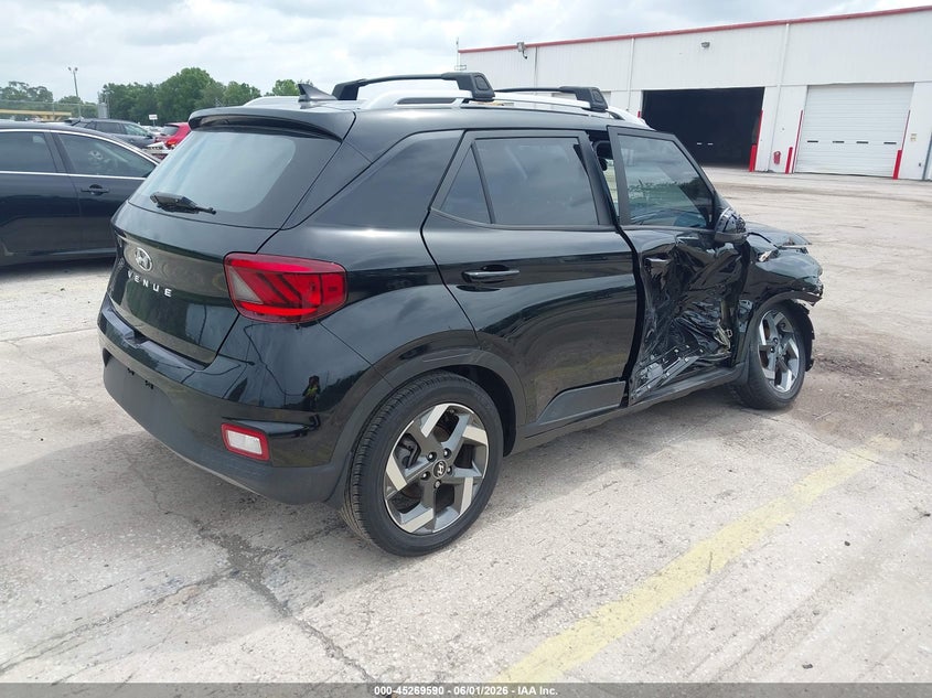 Vin: kmhrc8a32nu184875, lot: 45767414, hyundai venue sel 20224