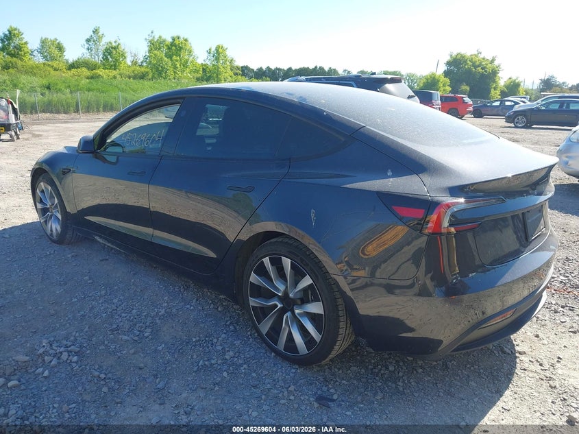 Vin: 5yj3e1eb5sf064926, lot: 45767428, tesla model 3 long range all-wheel drive 20253