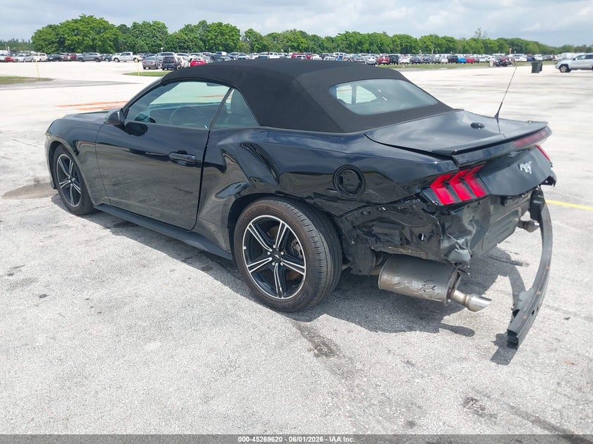 Vin: 1fagp8uh3s5108262, lot: 45767444, ford mustang ecoboost premium 20253