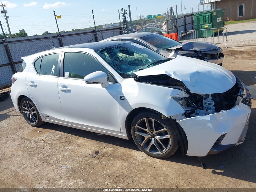 2014 Lexus Ct 200H VIN: JTHKD5BHXE2204389 Lot: 45269648