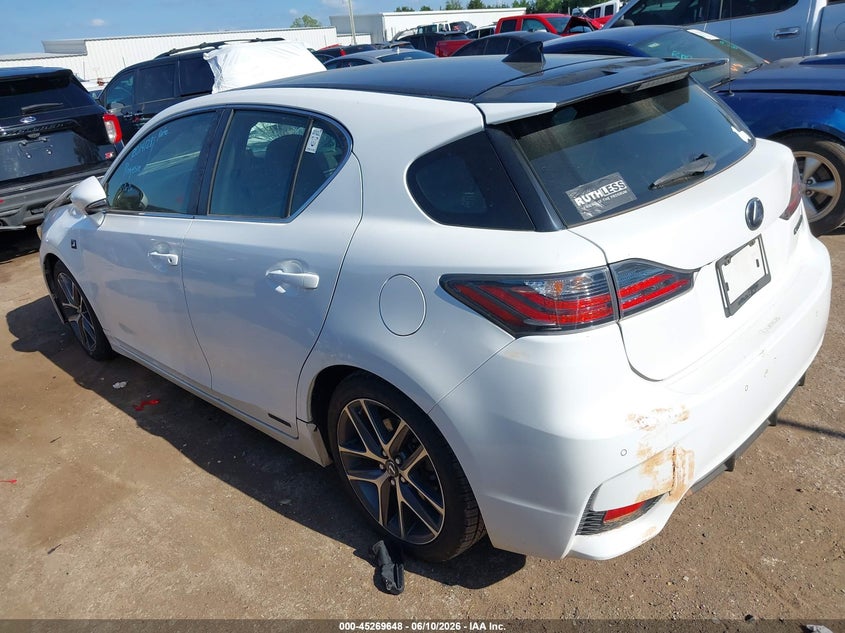 2014 Lexus Ct 200H VIN: JTHKD5BHXE2204389 Lot: 45269648