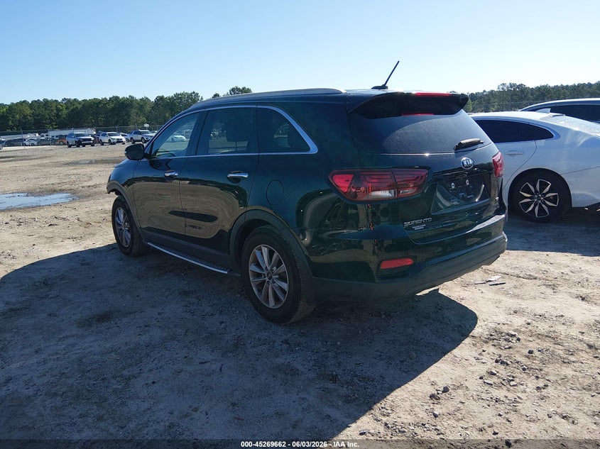 2020 KIA SORENTO auction photo 3