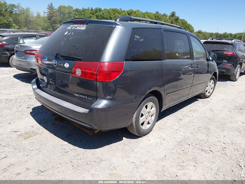 Vin: 5tdkk4cc6as333544, lot: 45767490, toyota sienna le 20104