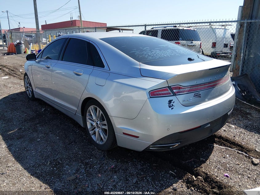 2014 LINCOLN MKZ HYBRID auction photo 3