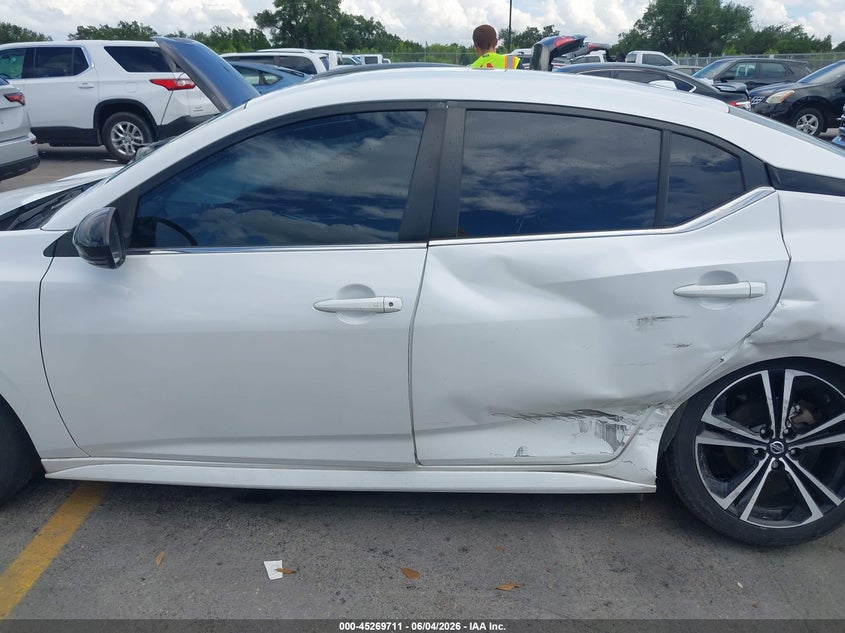 2021 Nissan Sentra Sr Xtronic Cvt VIN: 3N1AB8DV0MY258875 Lot: 45269711