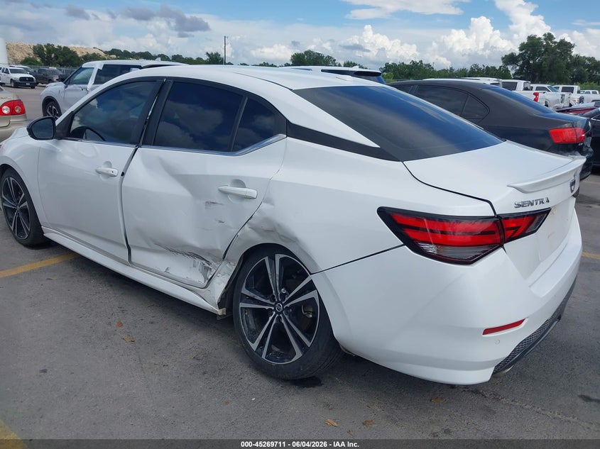 2021 Nissan Sentra Sr Xtronic Cvt VIN: 3N1AB8DV0MY258875 Lot: 45269711