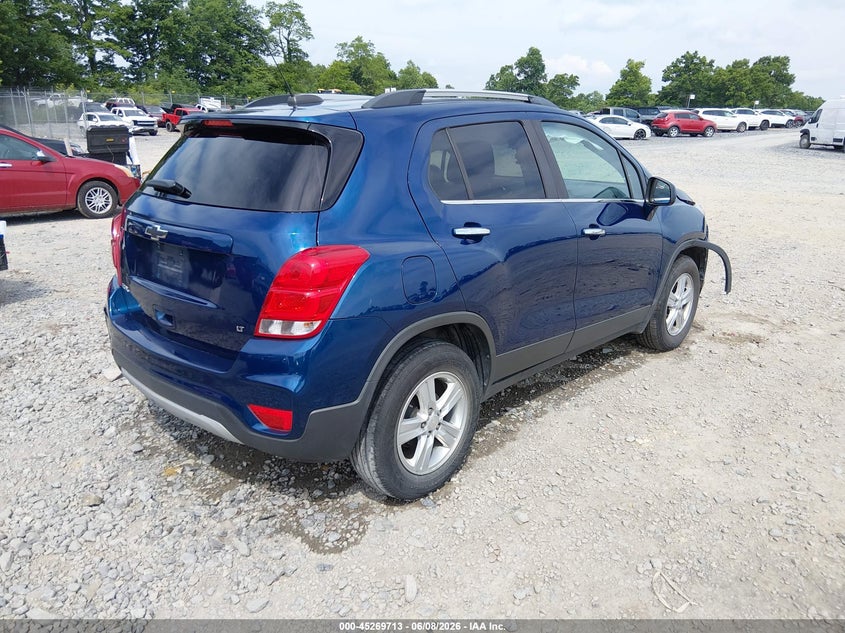 Vin: 3gncjlsb4kl379530, lot: 45767537, chevrolet trax lt 20194