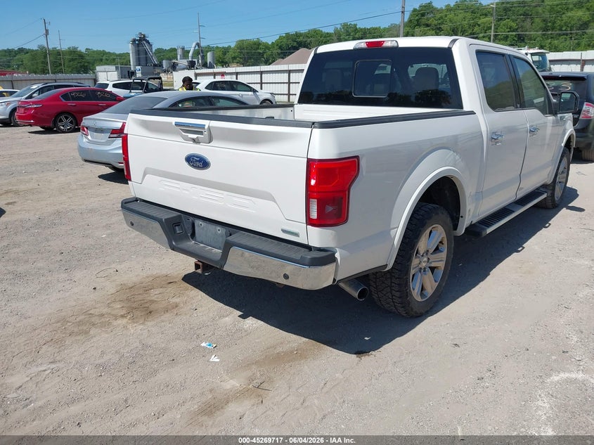 Vin: 1ftew1ep5jfa90471, lot: 45767541, ford f-150 lariat 20184