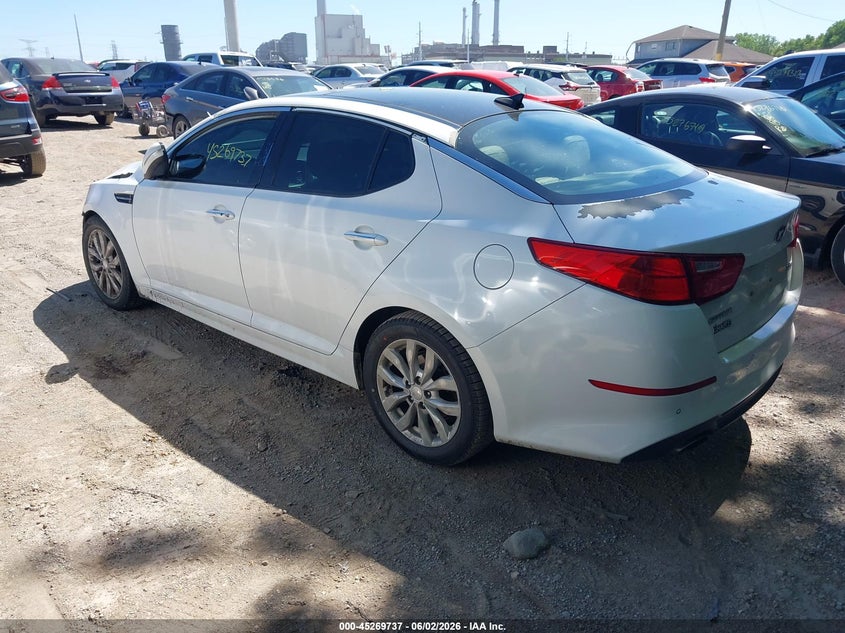 Vin: 5xxgn4a77fg464560, lot: 45767560, kia optima ex 20153