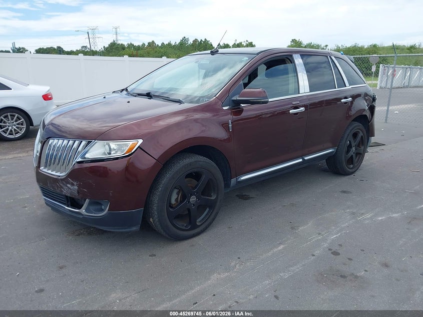 Vin: 2lmdj8jk6cbl12971, lot: 45767569, lincoln mkx 20122