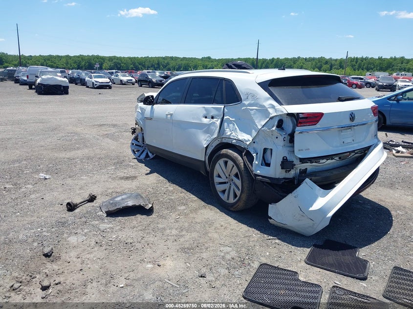 Vin: 1v26e2ca4lc211778, lot: 45767574, volkswagen atlas cross sport 3.6l v6 se w/technology/3.6l v6 se w/technology r-line 20203