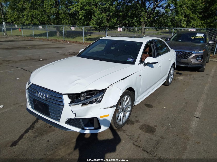 2019 AUDI A4 auction photo 2