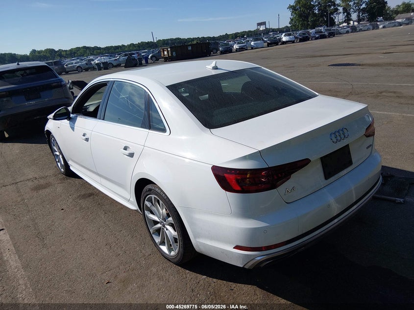 2019 AUDI A4 auction photo 3