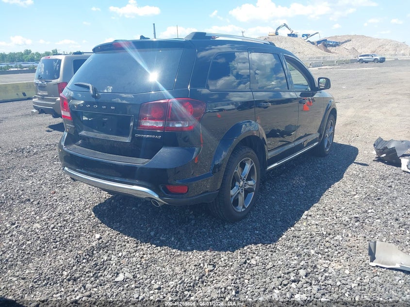 Vin: 3c4pddgg9ht540894, lot: 45767630, dodge journey crossroad plus awd 20174