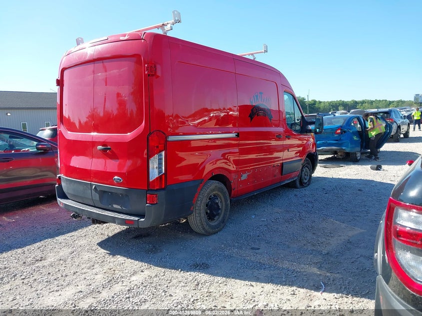 Vin: 1ftye1cm7gkb33104, lot: 45767633, ford transit-150 20164