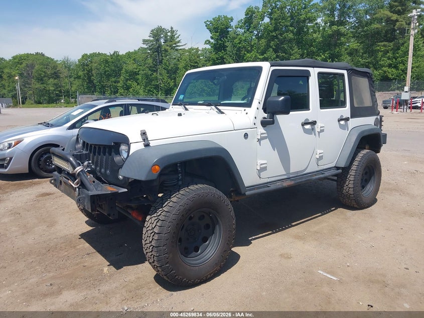 Vin: 1c4bjwdg3el306101, lot: 45767658, jeep wrangler unlimited sport 20142