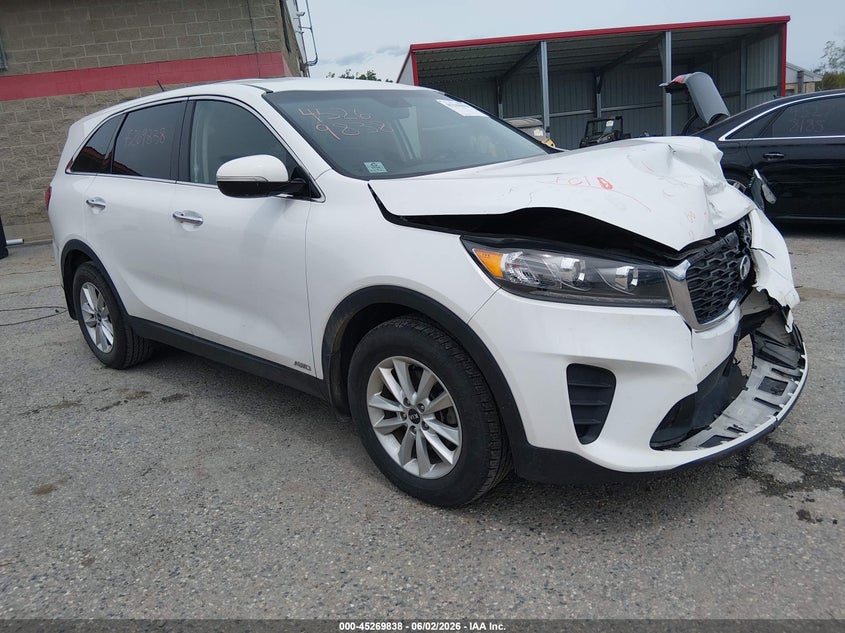 Vin: 5xypgda50kg446125, lot: 45767663, kia sorento 3.3l lx 2019 img_1