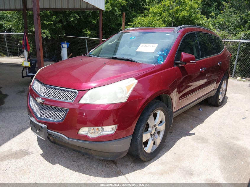 Vin: 1gnlrhed3as134348, lot: 45767758, chevrolet traverse ltz 20102